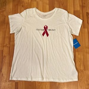 Columbia Tested Tough Breast Cancer T NWT